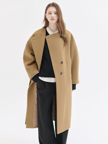 WN collarless volume coat [CA] - NILBY P - Modalova