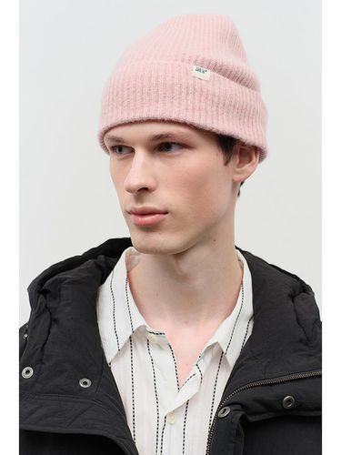 WHOLEGARMENT KNIT BEANIE PINK_M_UDHE4F101P1 - Dunst for MEN - Modalova