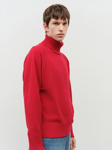 Unisex Essential Pure Wool Turtleneck Sweater [Red] (UDSW4D124R2) - Dunst for MEN - Modalova