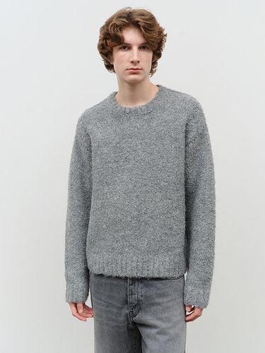 Unisex Cloud Boucl Voluminous Sweater [Melange Grey] - Dunst for MEN - Modalova