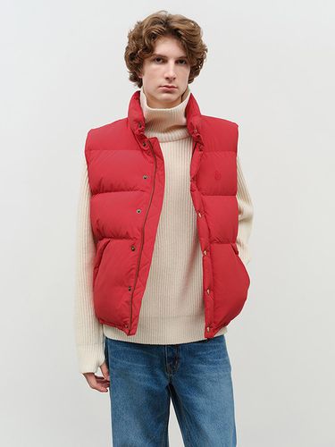 Unisex Classic Down Vest [RED] (UDVE4D134R2) - Dunst for MEN - Modalova