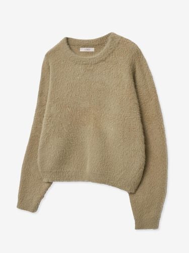 Cropped Soft Cable Knit Sweater [] - V2 - Modalova