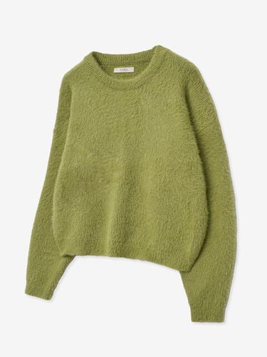 Cropped Soft Overfit Wool Knit [Light Green] - V2 - Modalova