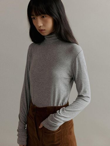 ODA TURTLE NECK TEE (4colors) - MangoManyPlease - Modalova