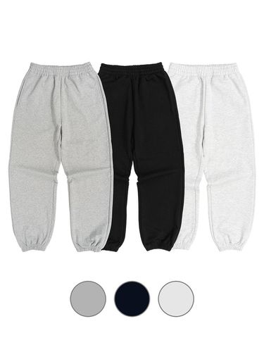 Cotton Polyester Overfit Essential Sweat Pants - POLYGRAM - Modalova