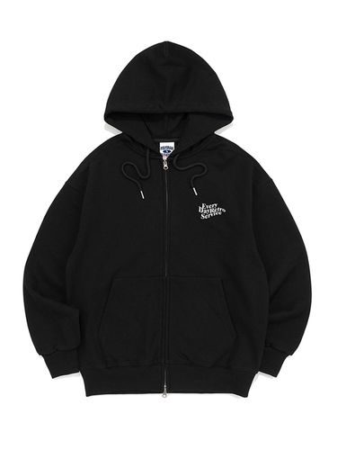 WAY] Wave EDS Hooded Zip-Up (Black) - POLYGRAM - Modalova