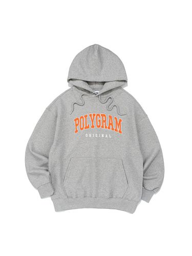 OG LOGO VINTAGE HOOD TEE (MELANGE) - POLYGRAM - Modalova