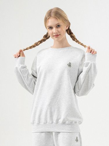 SYMBOL LOGO SWEATSHIRTS (LIGHT MELANGE) - POLYGRAM - Modalova