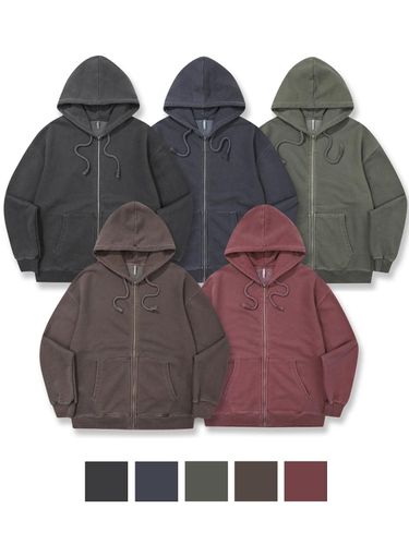 G High-Density Cotton Blend Pigment Hoodie - POLYGRAM - Modalova