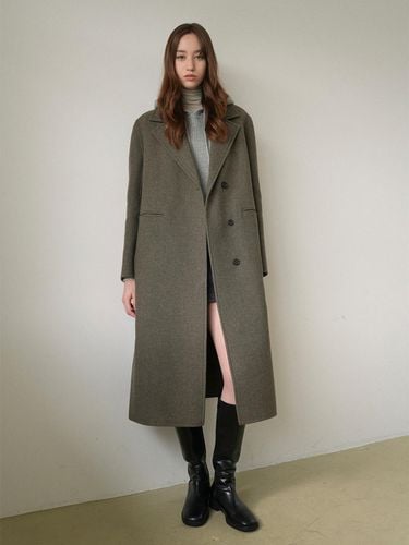 Three Button Handmade Coat NEW4WH911_4B - on&on - Modalova