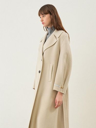 A-line Handmade Wool Pleated Coat (NEW4WHB26_9F) - on&on - Modalova