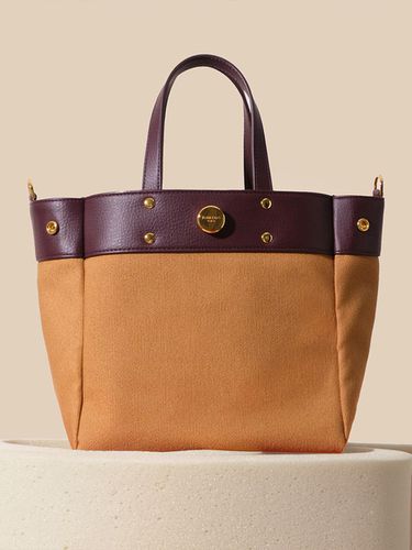 Two-tone Dutti Square Bag - FIBRENO - Modalova