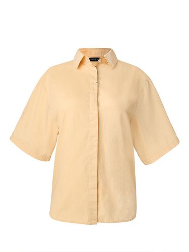 A half-sleeve shirt - FIBRENO - Modalova