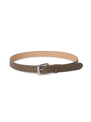 Premium Leather Classic Uni Belt - FIBRENO - Modalova