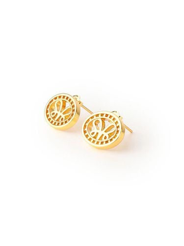 Oval Gold Five-ball Earrings - FIBRENO - Modalova