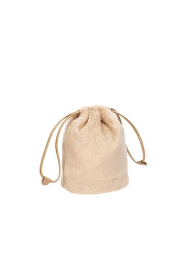 Drawstring Luxurious Fur Pouch [] - vunque - Modalova