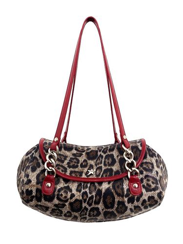 Leopard Print Chain Strap Evening Shoulder Bag - TTMAB - Modalova