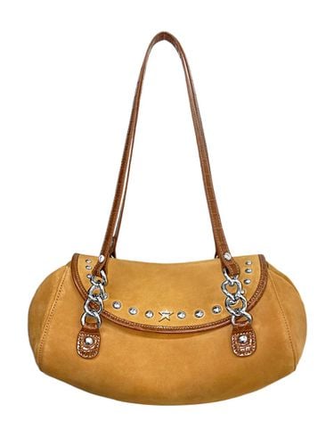 Studded Suede Chain Shoulder Bag - TTMAB - Modalova