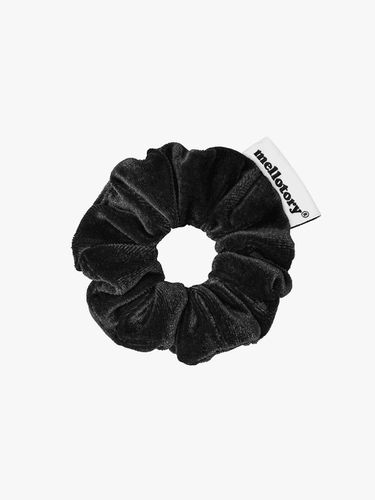 Mini Velvet Scrunchies (Black) - mellotory - Modalova