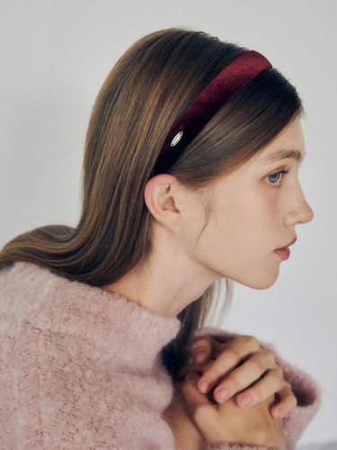 Slim Velvet Flexible Headband [] - mellotory - Modalova