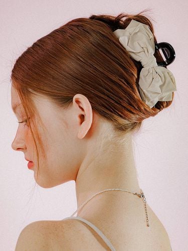 Classic Handcrafted Ribbon Hair Clip [] - mellotory - Modalova