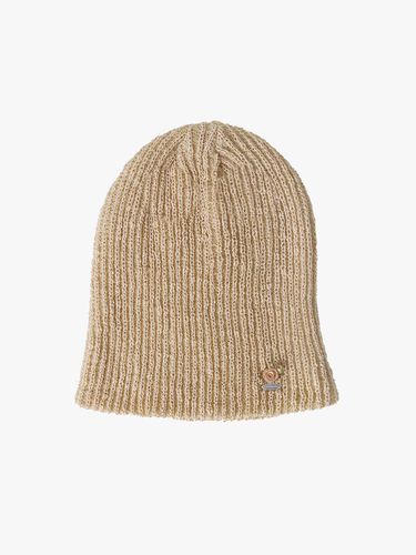 Pastel Cotton Blend Ribbed Beanie - mellotory - Modalova