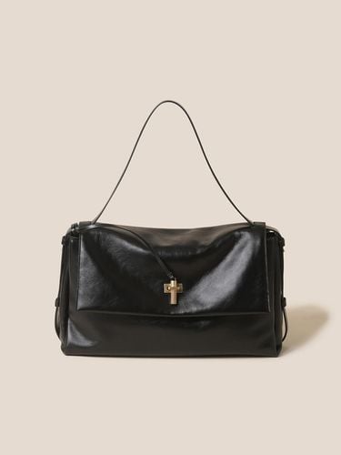 Leather Adjustable Strap Shoulder Bag [] (RCBSX24648BKX) - COURONNE - Modalova