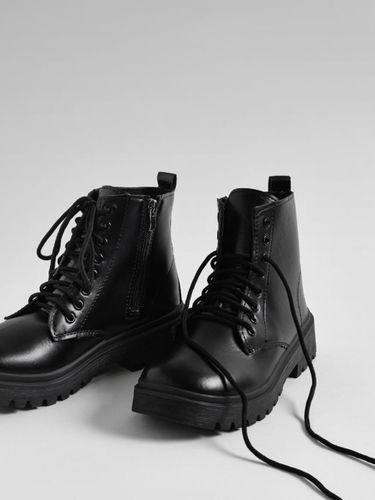 Lace-up Water-resistant Round Toe Worker Boot (BSLTR3e856) - CHAAKAN - Modalova