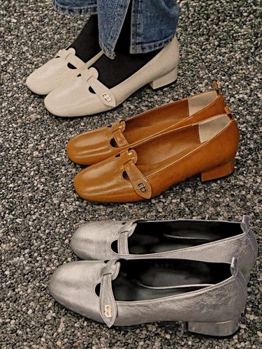 Lambskin Comfort Flat Shoes (1723) - ashgray studios - Modalova