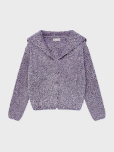 Dahlia Sailor Relaxed Fit Cardigan [Purple] - MOONFAIRY - Modalova