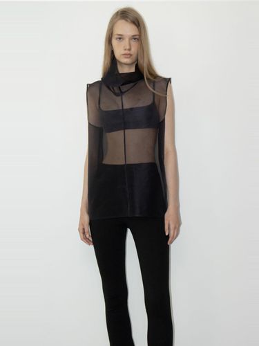 Silk Organza Lightweight Sheer Top [] - LEHA - Modalova