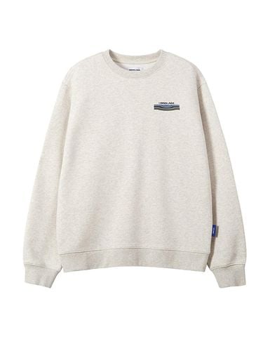 Life Stripe Small Logo Crew 3130 light brown - PAN AM - Modalova