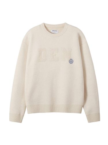 Life Airport Polyester Blend Sweater [Ivory] (3103) - PAN AM - Modalova