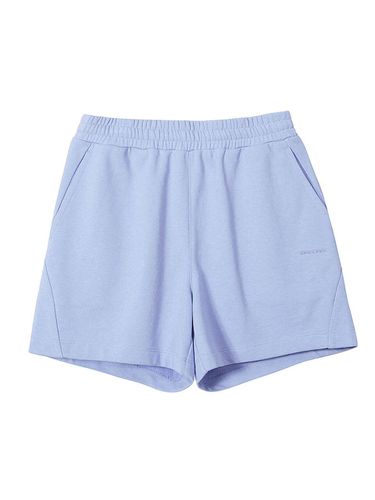 Cotton Blend Stretch Sweat Shorts [Lavender] (1175) - PAN AM - Modalova