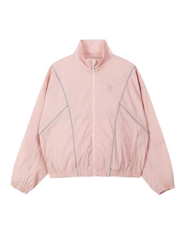 Piping Line Nylon Jumper [Pink] (3182) - PAN AM - Modalova