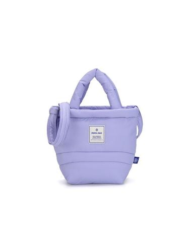 Soft Padded Lightweight Nylon Tote Bag [Lavender] (0124) - PAN AM - Modalova