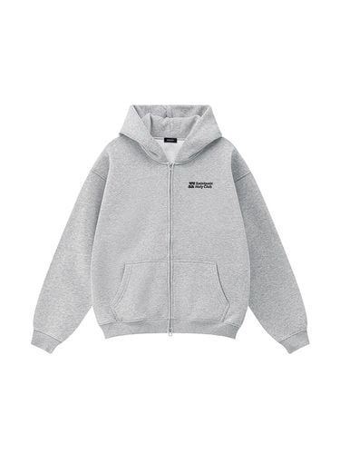 Overfit Premium Heavyweight Hoodie [Melange Grey] - SAINTPAIN - Modalova