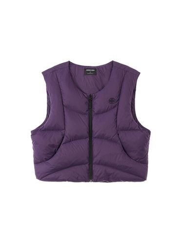 Cropped Meatball Quilted Down Vest [] (3161) - PAN AM - Modalova