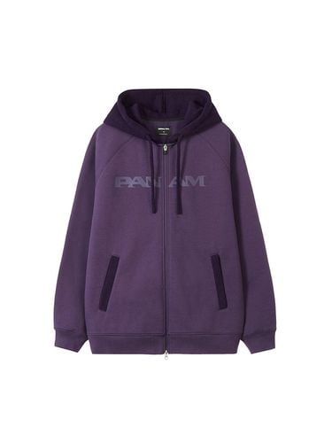 Font Logo Hooded Fleece Zip-up [] (3103) - PAN AM - Modalova