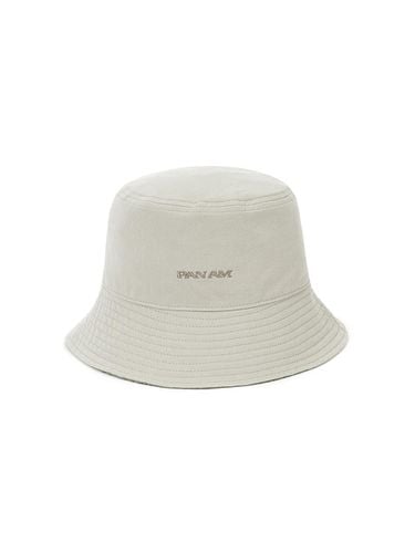 Reversible Cotton Nylon Bucket Hat [] (0132) - PAN AM - Modalova