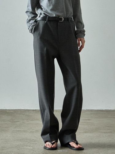 Timeless Tapered Wool Pants [] - FACADE PATTERN - Modalova