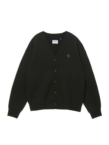 Lambswool Short Length Logo Cardigan [] (3108) - PAN AM - Modalova