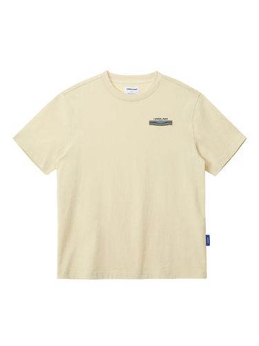 Life Stripe Small Logo Short Sleeve Tee 1138 Light - PAN AM - Modalova