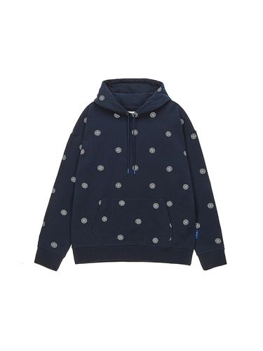 All-over Overfit Cotton Hoodie [] (3161) - PAN AM - Modalova