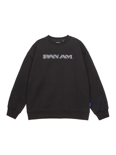 Pan-Am Stitch Overfit Crew Sweatshirt [] (3131) - PAN AM - Modalova