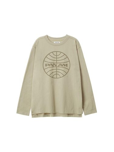 Life Meatball Logo Long Sleeve Tee 3103 Beige - PAN AM - Modalova