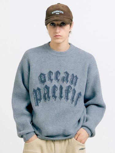 BLACK LETTER JACQUARD SWEATER [4 COLOR] - Ocean Pacific - Modalova