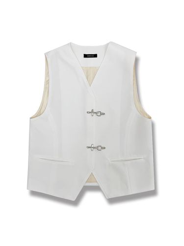 TR hanger loop Buckle vest (Ivory) - KOOKEESEE - Modalova