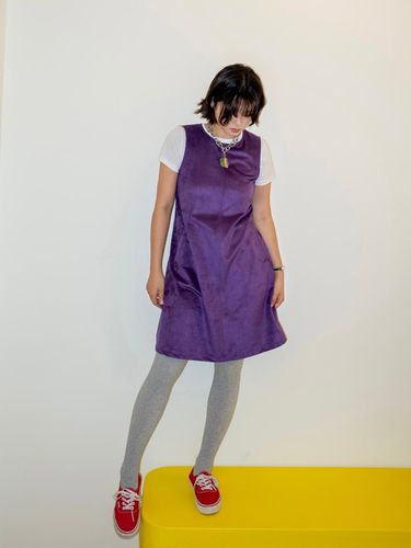 October suede dress _purple - loves ugly - Modalova