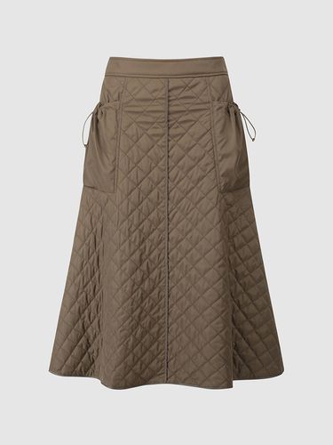 Quilted A line skirt NAEW0 WQS080_840 - comgen - Modalova